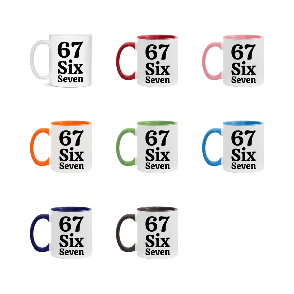 Ceramic Mug S 11Oz and 15Oz C White, White/Red, White/Orange, White/Light Blue, White/Light Green, White/Pink, White/Midnight Blue and White/Black Ns 2 Nc 8