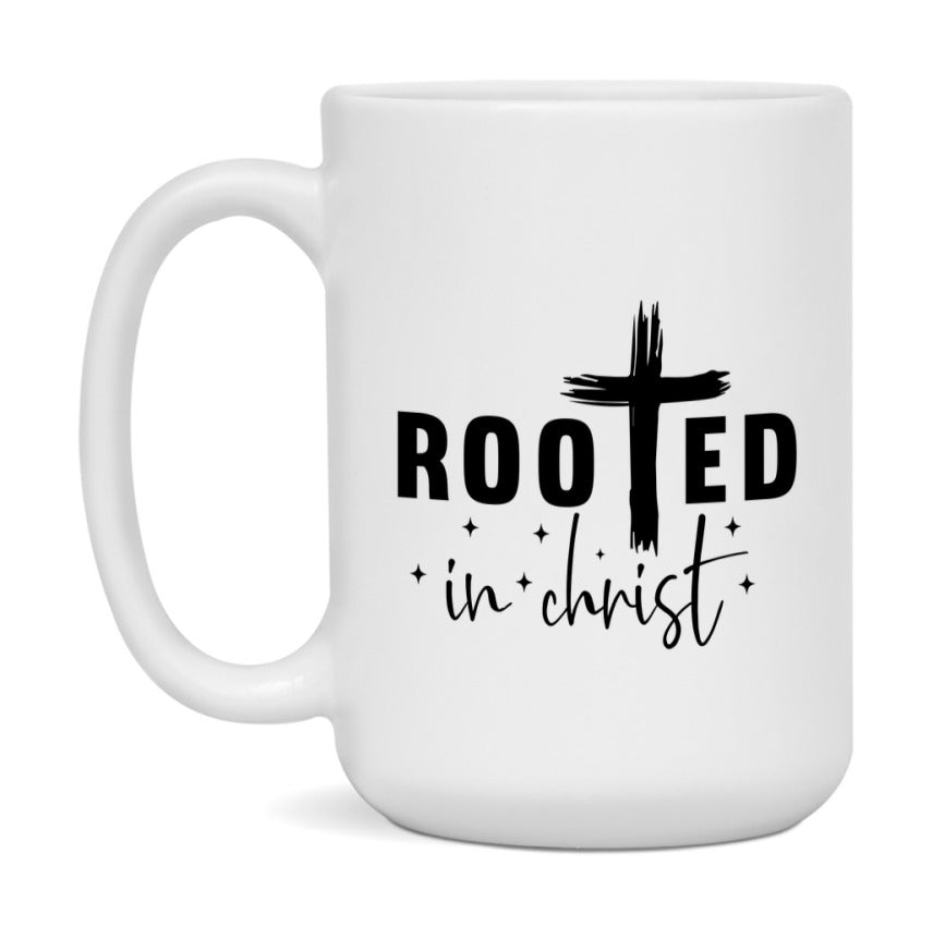 Rooted In Christ Mug