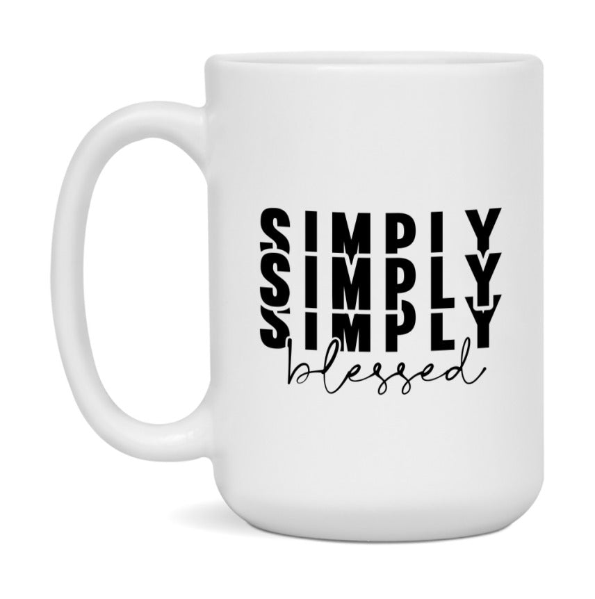 Simply Simply Simply Blessed Mug