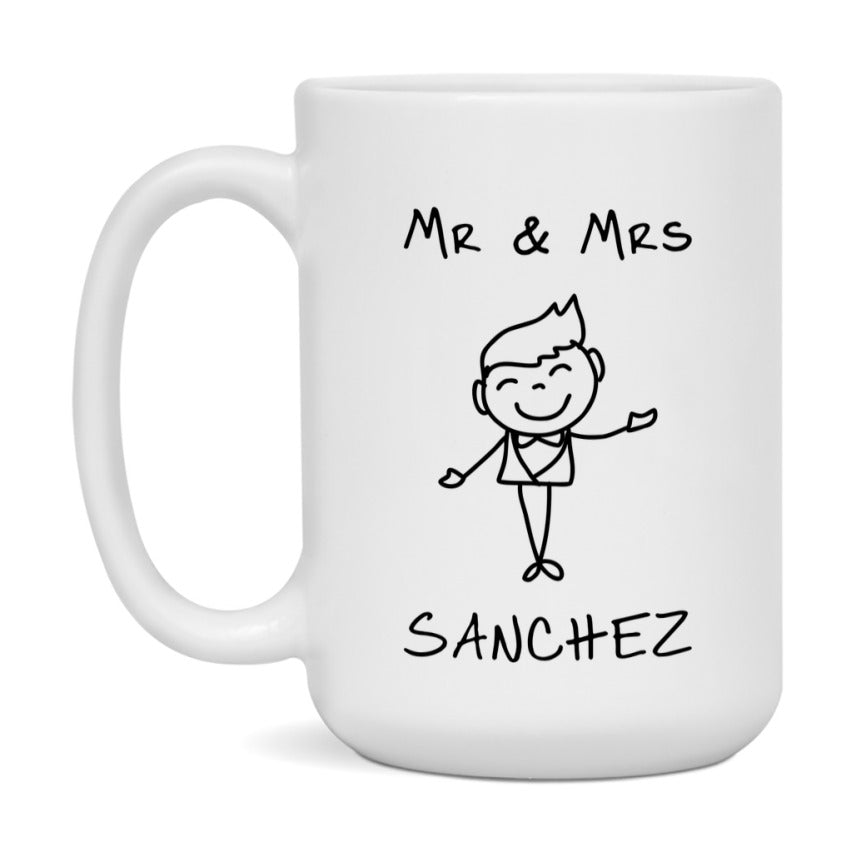 Mr & Mrs Sanchez Mug