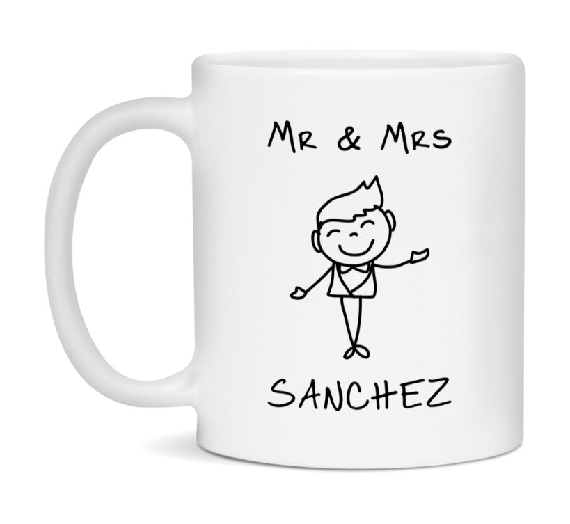 Mr & Mrs Sanchez Mug