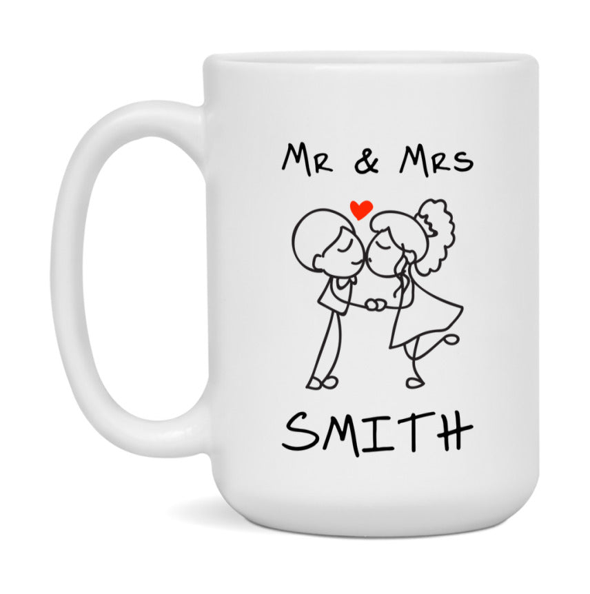 Mr & Mrs Smith Mug