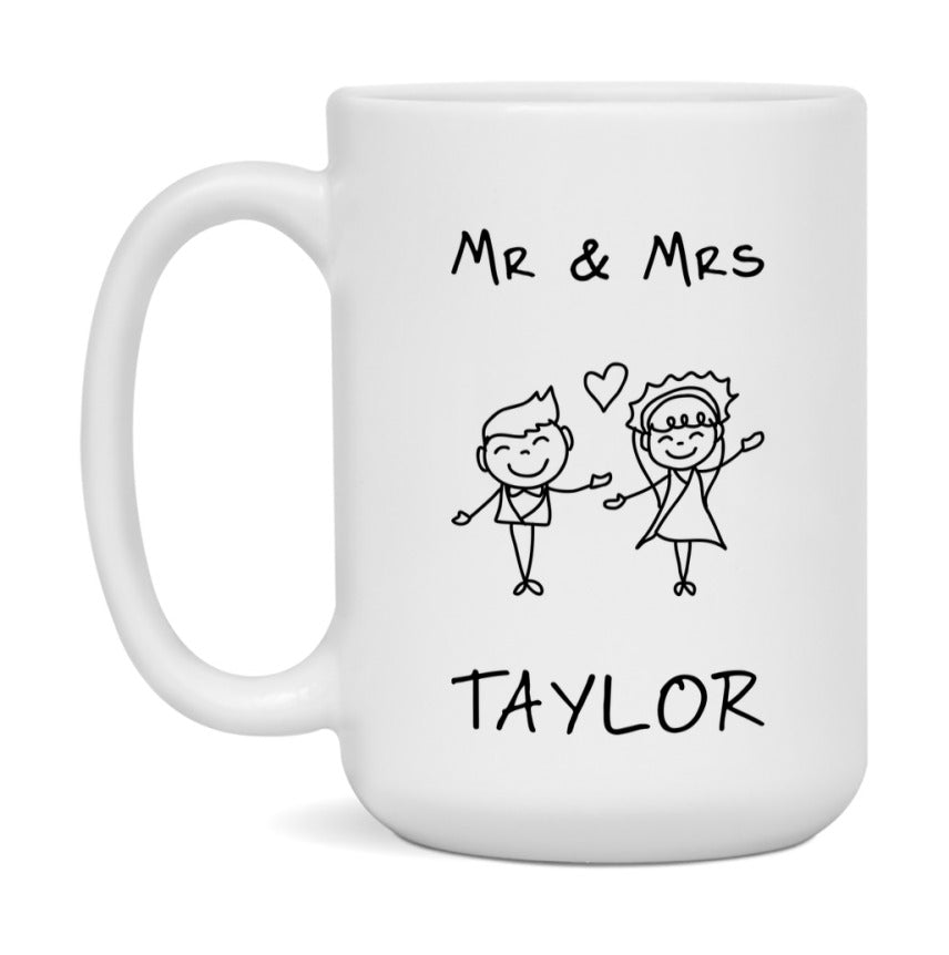Mr & Mrs Taylor Mug