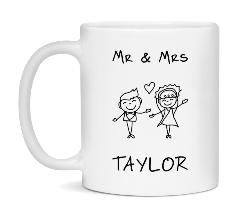 Mr & Mrs Taylor Mug