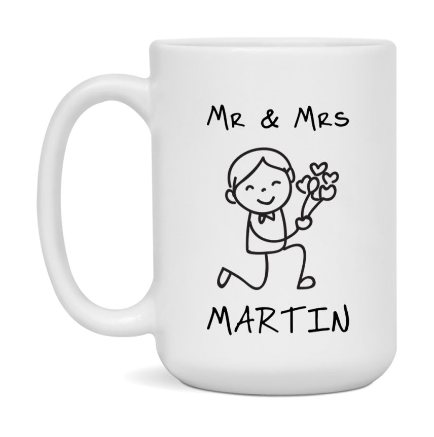 Mr & Mrs Martin Mug