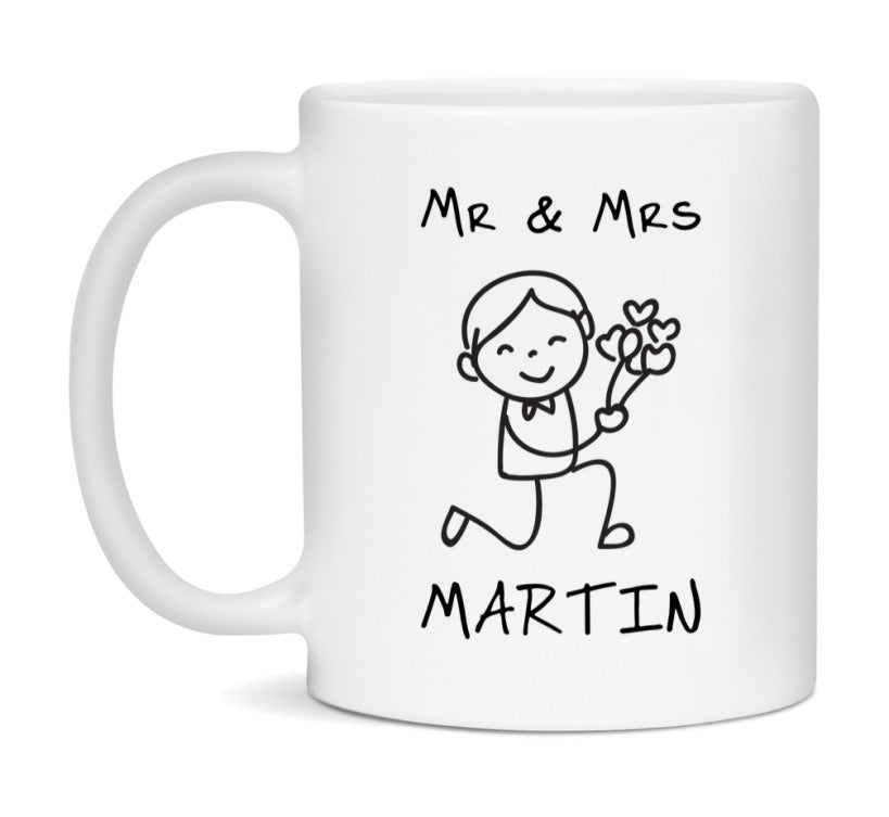 Mr & Mrs Martin Mug