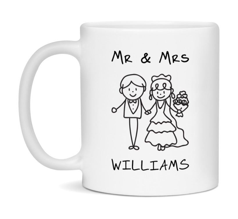 Mr & Mrs Williams Mug