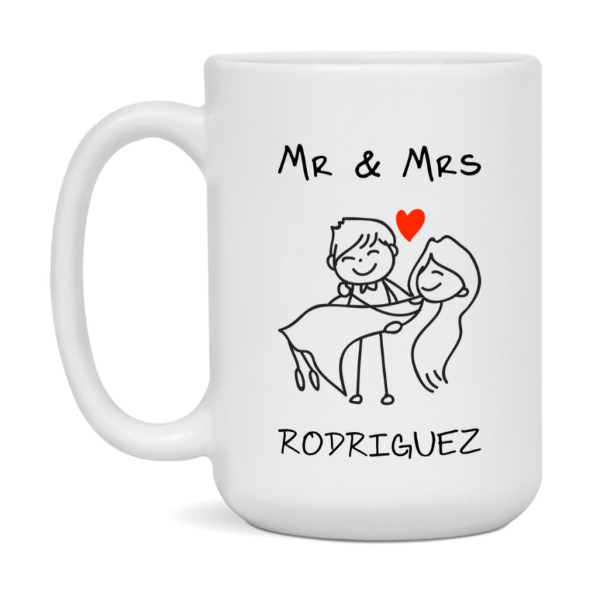 Mr & Mrs Rodriguez Mug