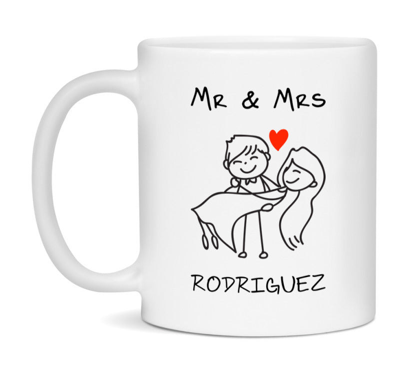 Mr & Mrs Rodriguez Mug