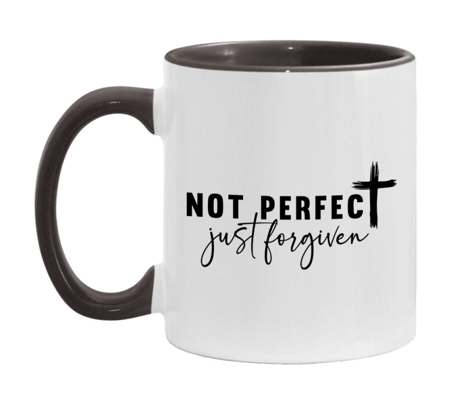 Not Perfect Just Forgiven Mug