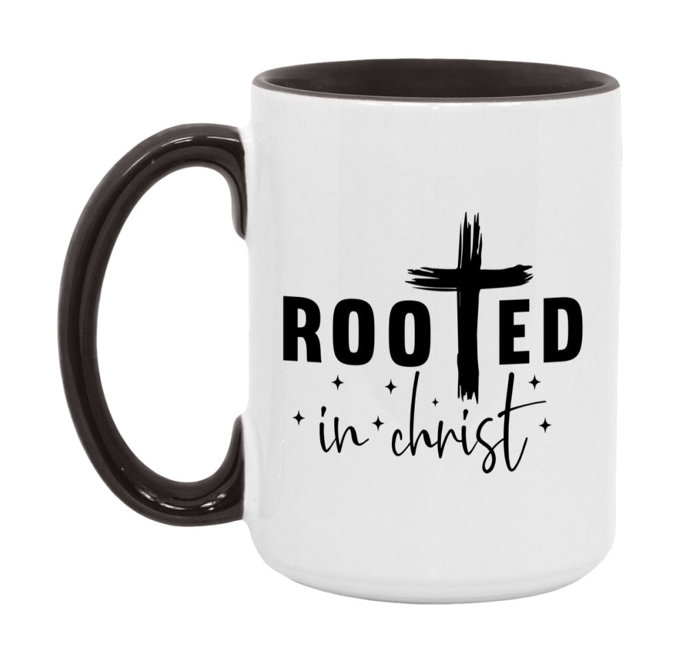 Rooted In Christ Mug