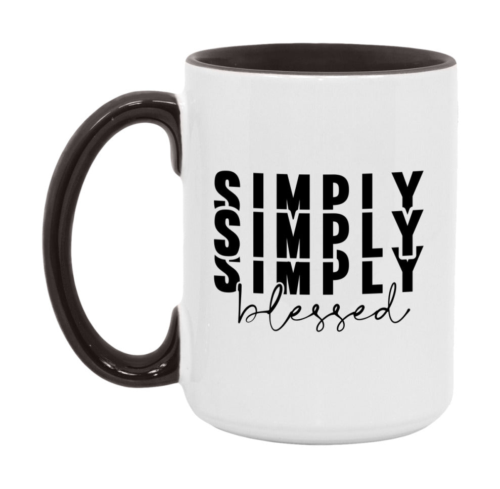Simply Simply Simply Blessed Mug