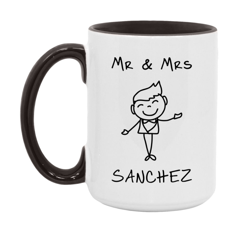 Mr & Mrs Sanchez Mug