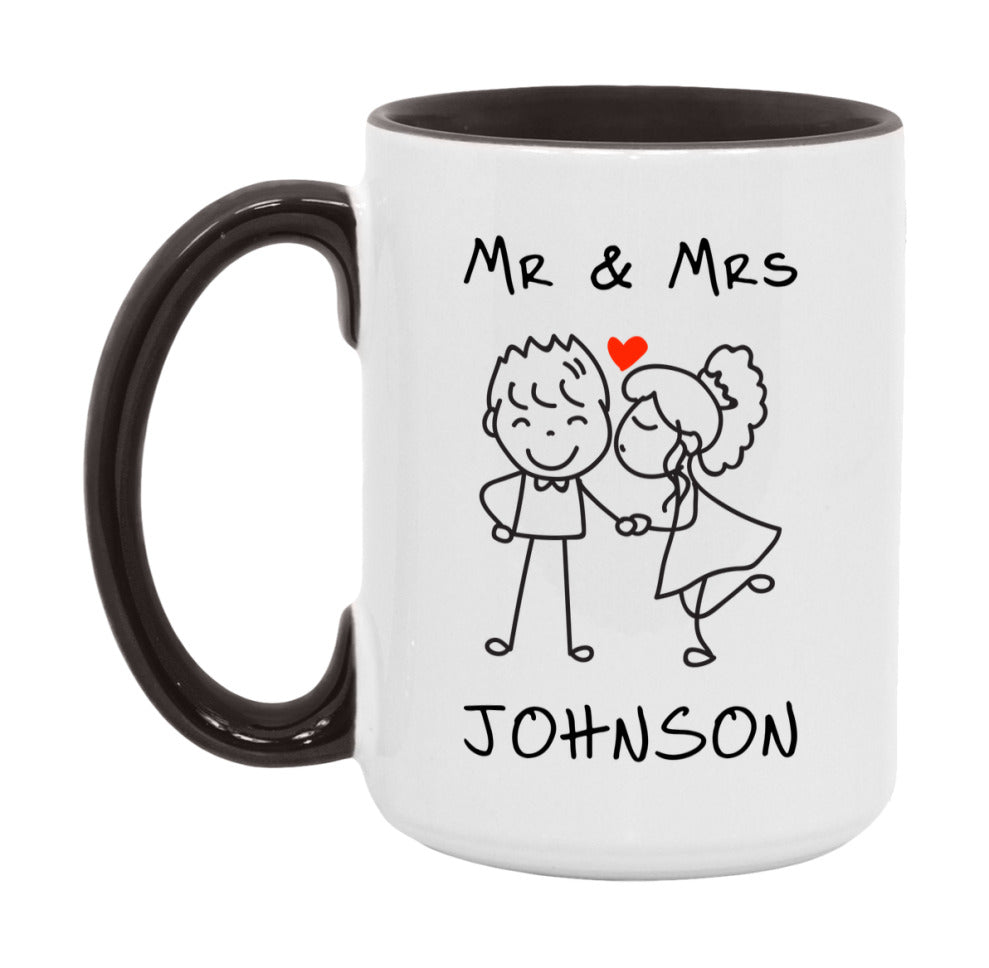 Mr & Mrs Johnson Mug