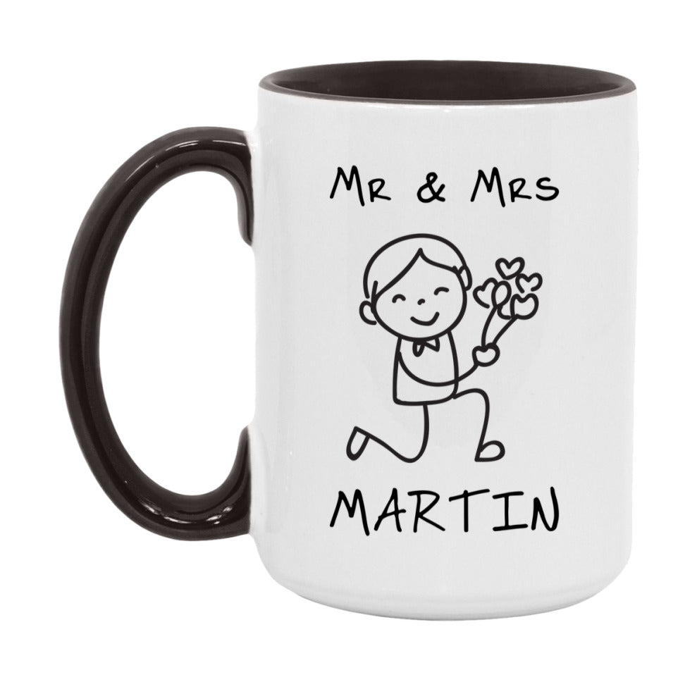 Mr & Mrs Martin Mug