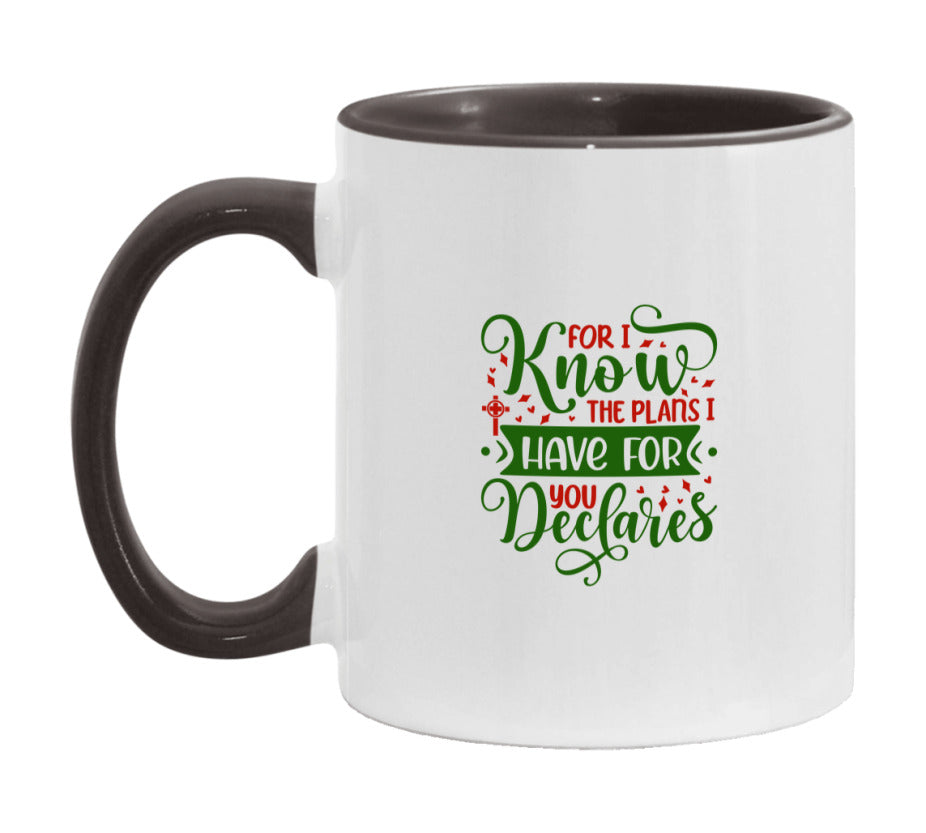 For I Know The Plans I Have For You Declares Mug