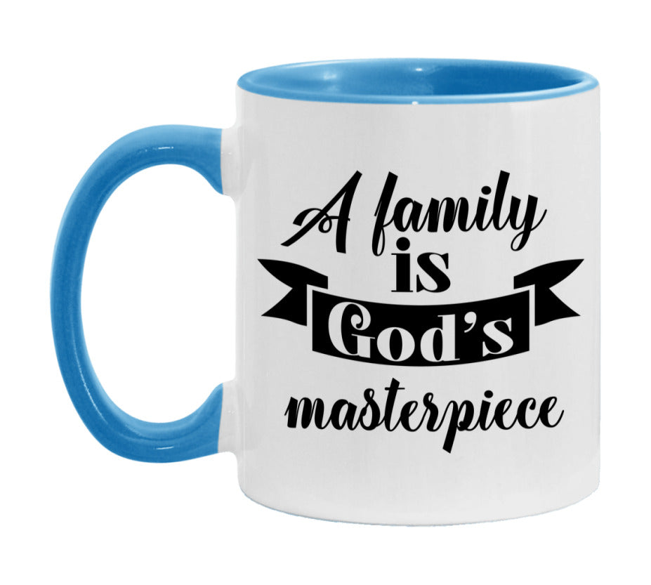 A Family Is God’s Masterpiece Mug