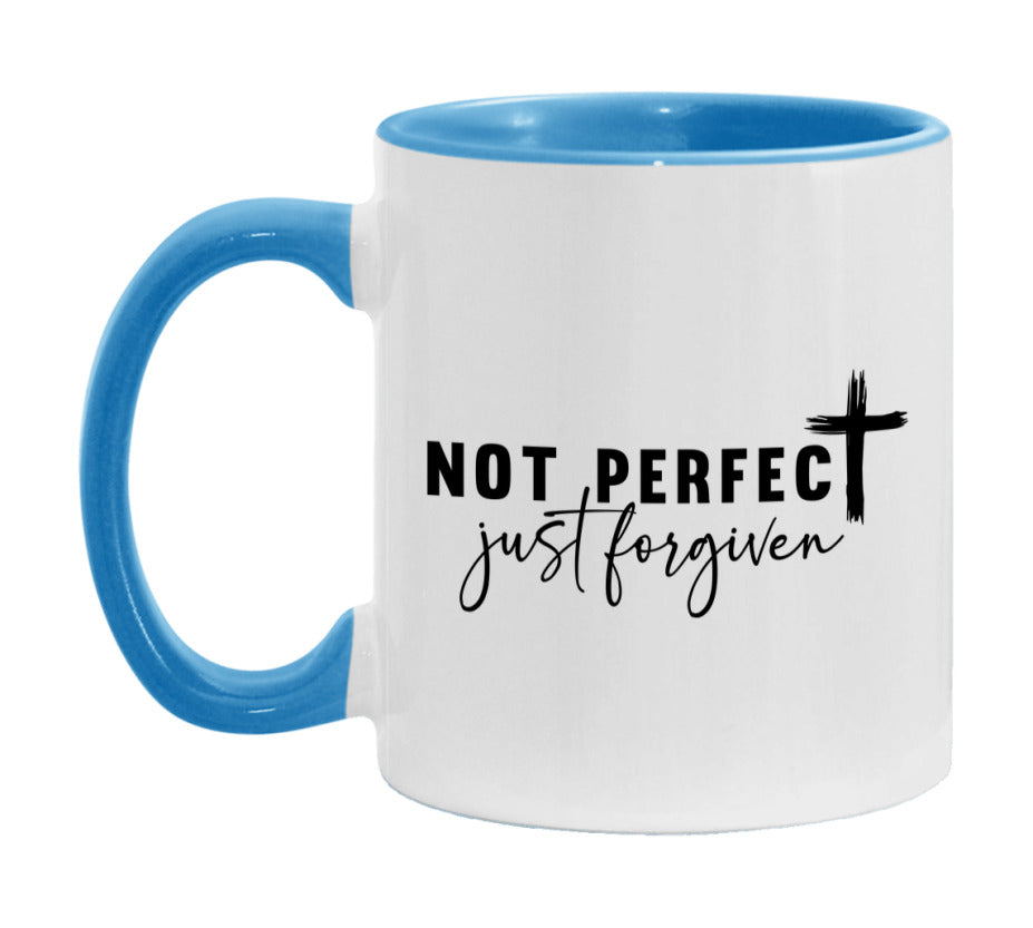 Not Perfect Just Forgiven Mug