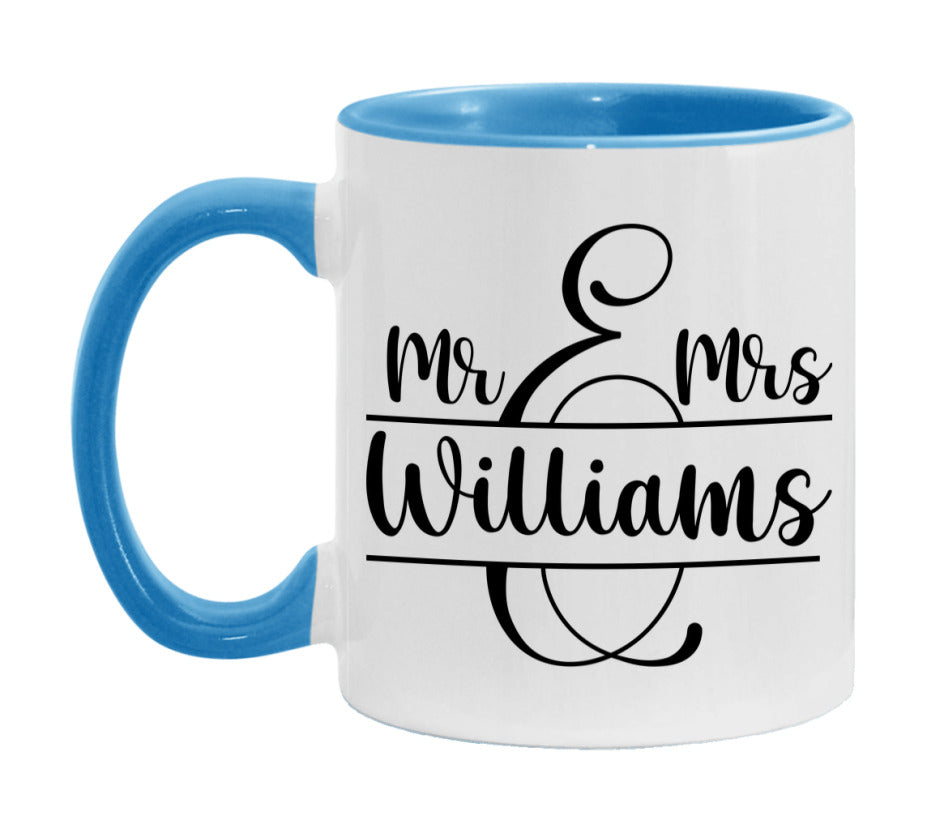 Mr & Mrs Wedding Mug