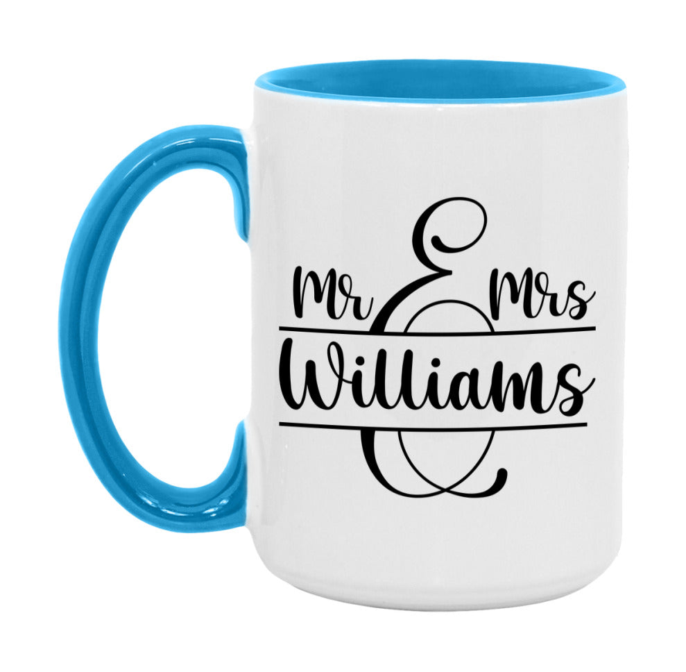 Mr & Mrs Wedding Mug