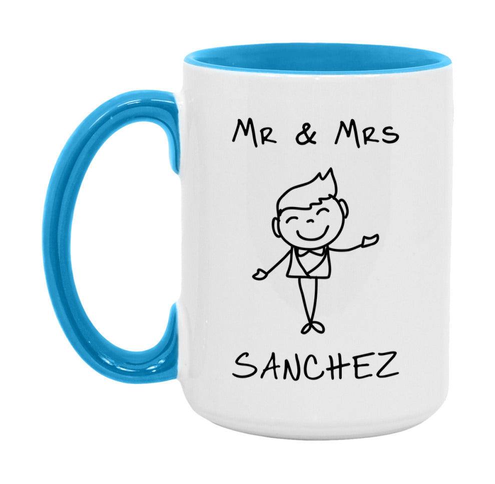 Mr & Mrs Sanchez Mug