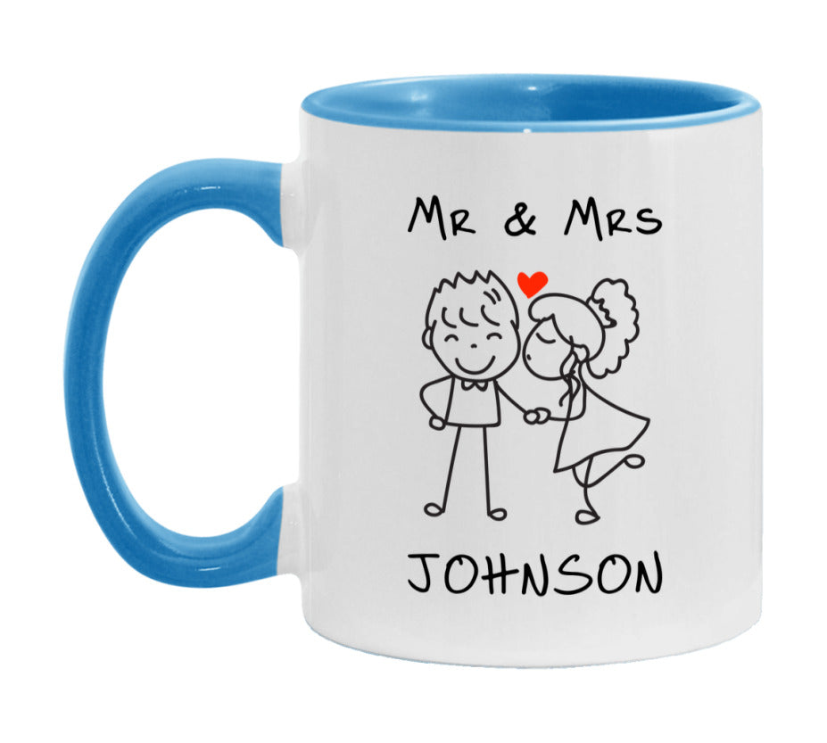 Mr & Mrs Johnson Mug