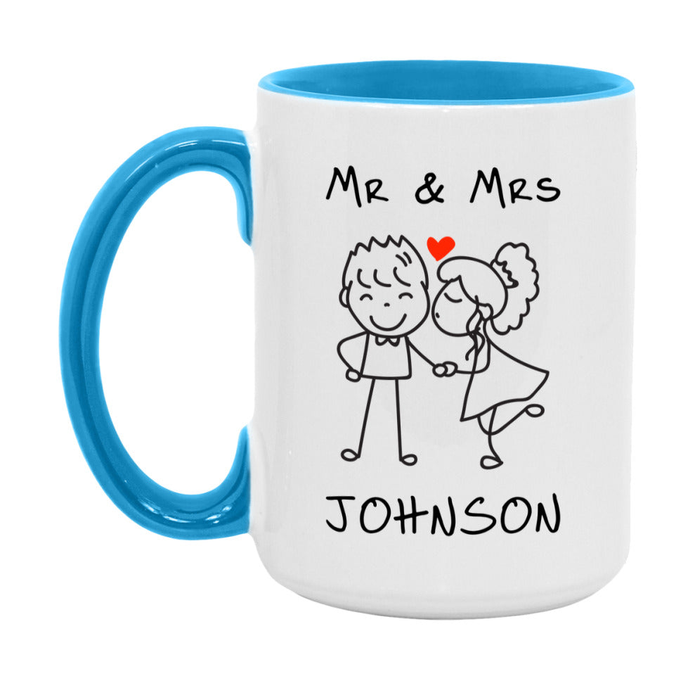 Mr & Mrs Johnson Mug