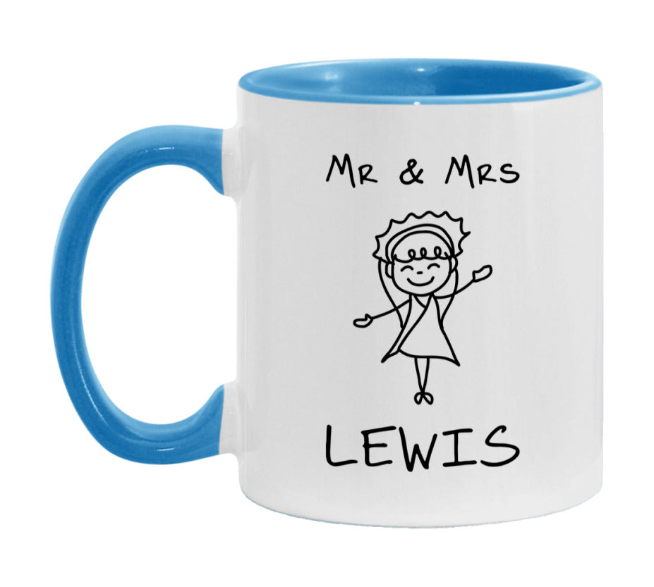 Mr & Mrs Lewis Mug