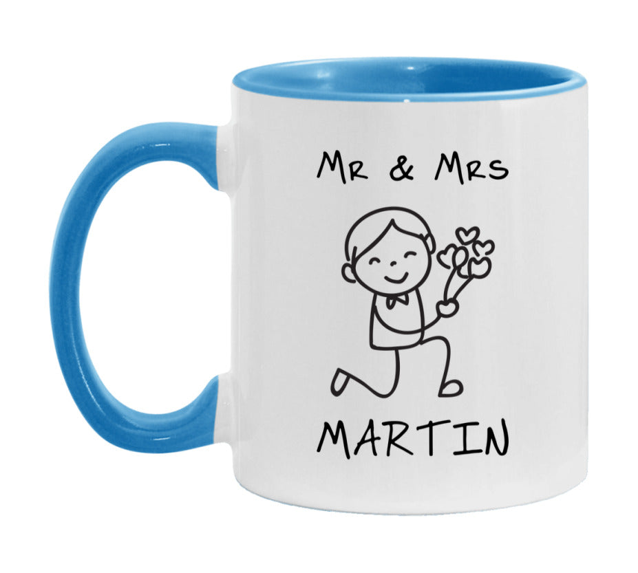 Mr & Mrs Martin Mug