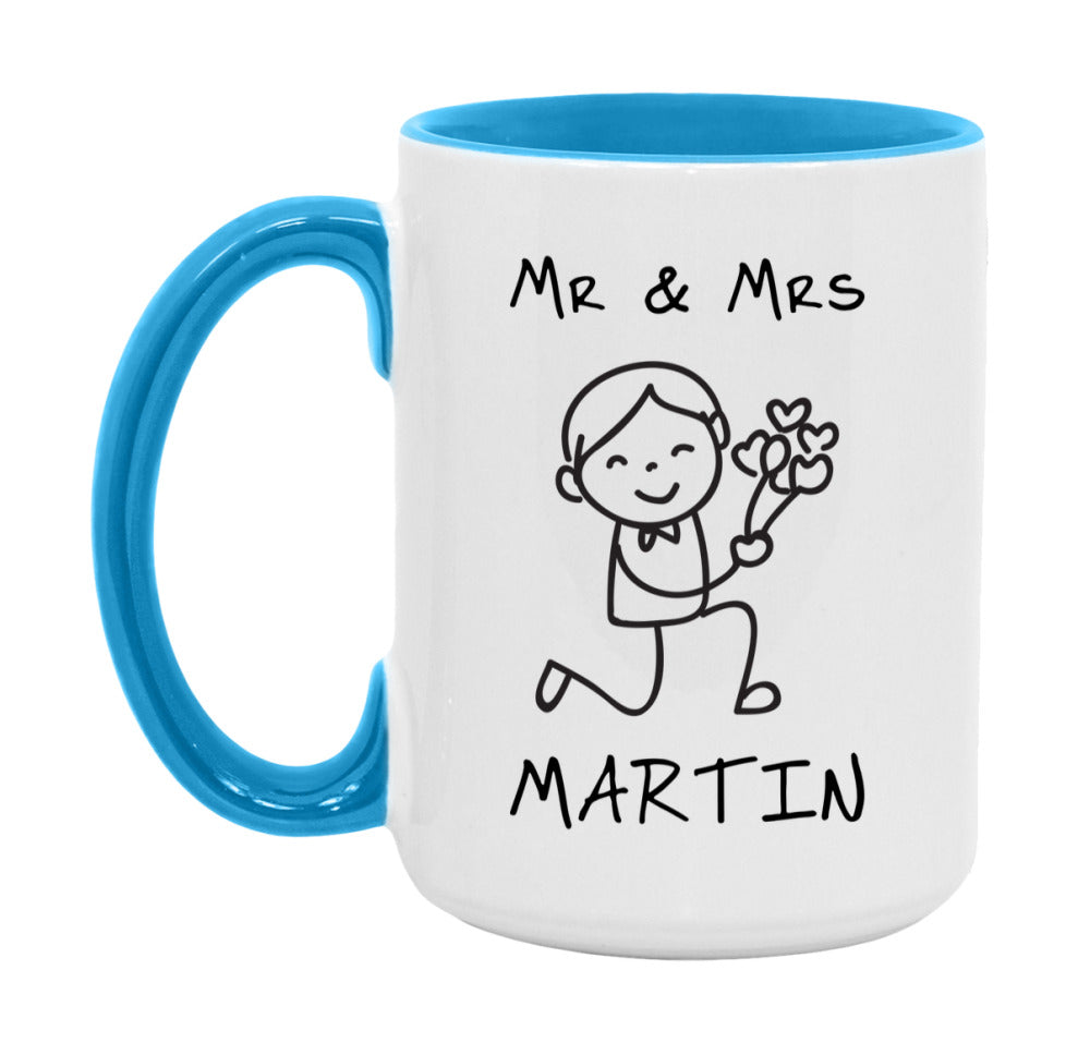 Mr & Mrs Martin Mug