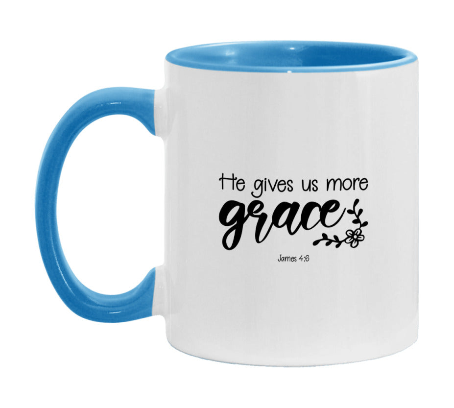 He Gives Us More Grace Mug