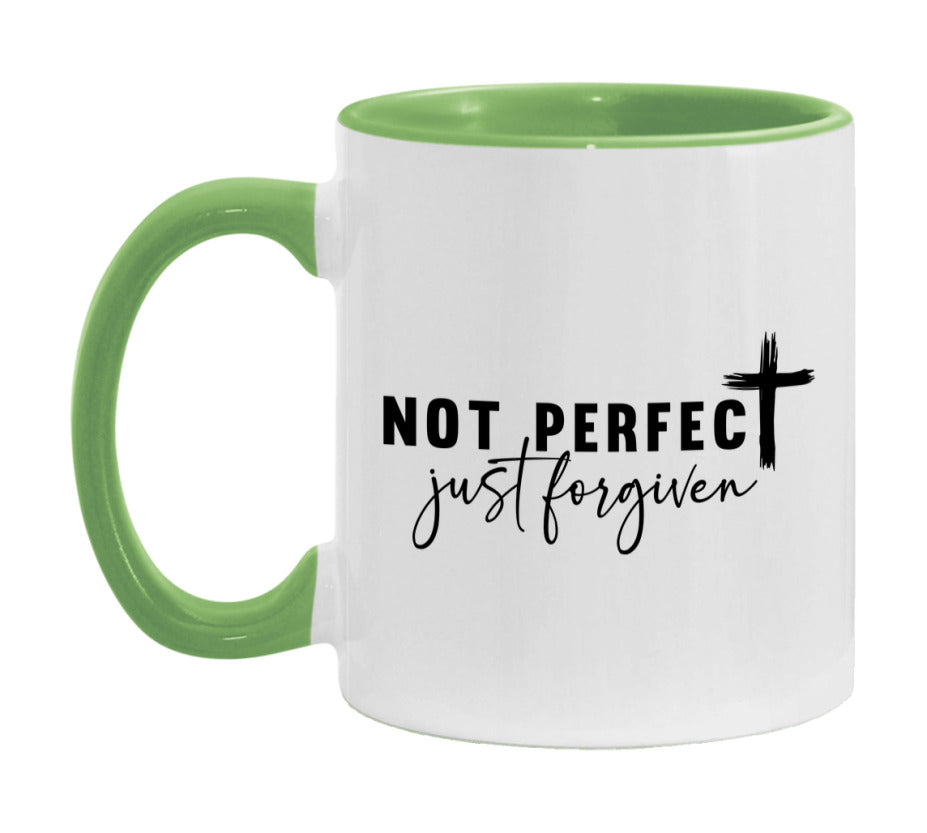 Not Perfect Just Forgiven Mug