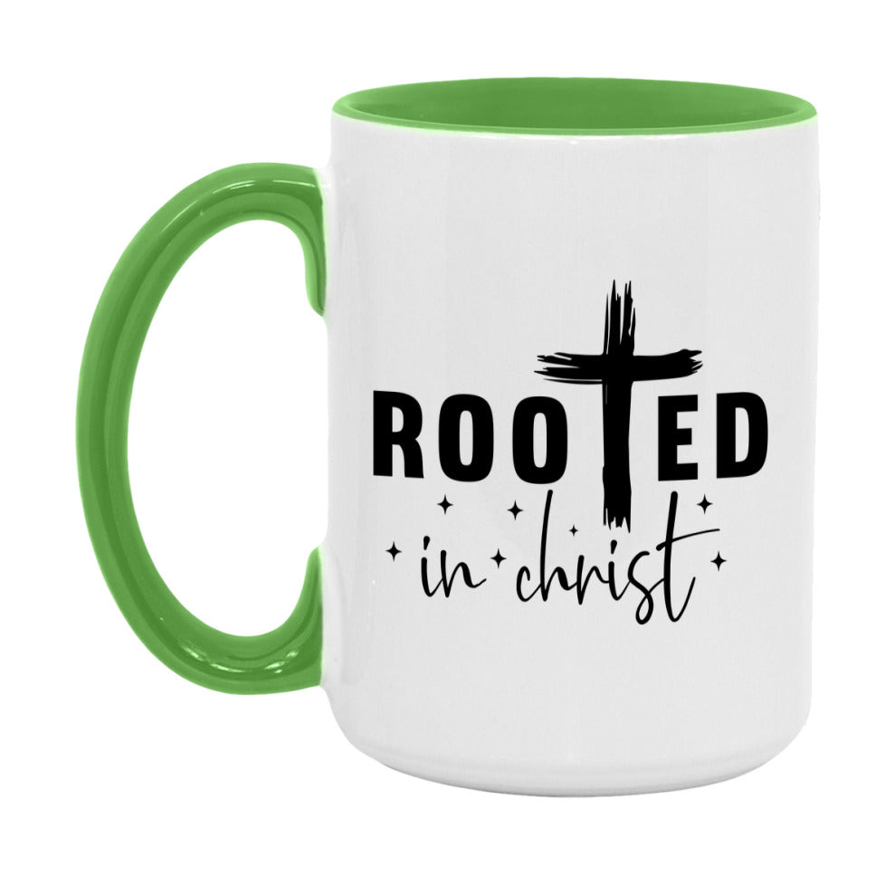 Rooted In Christ Mug
