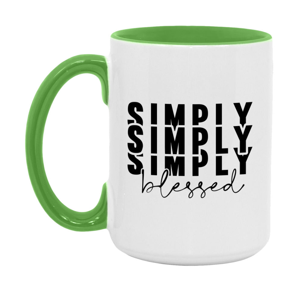 Simply Simply Simply Blessed Mug
