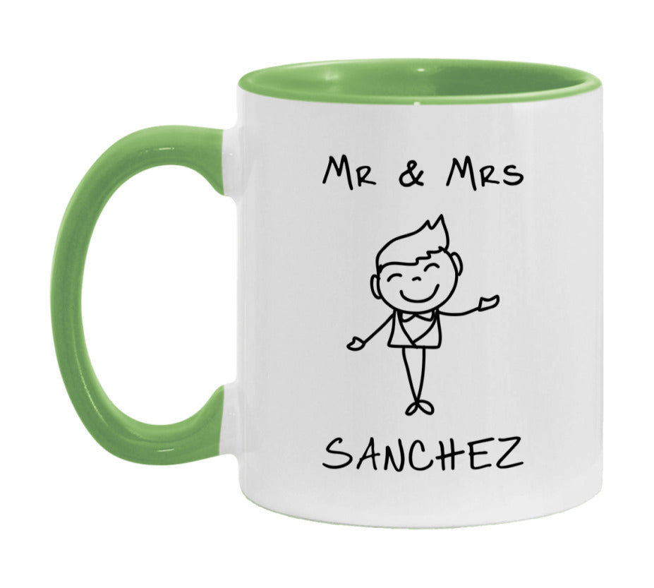 Mr & Mrs Sanchez Mug