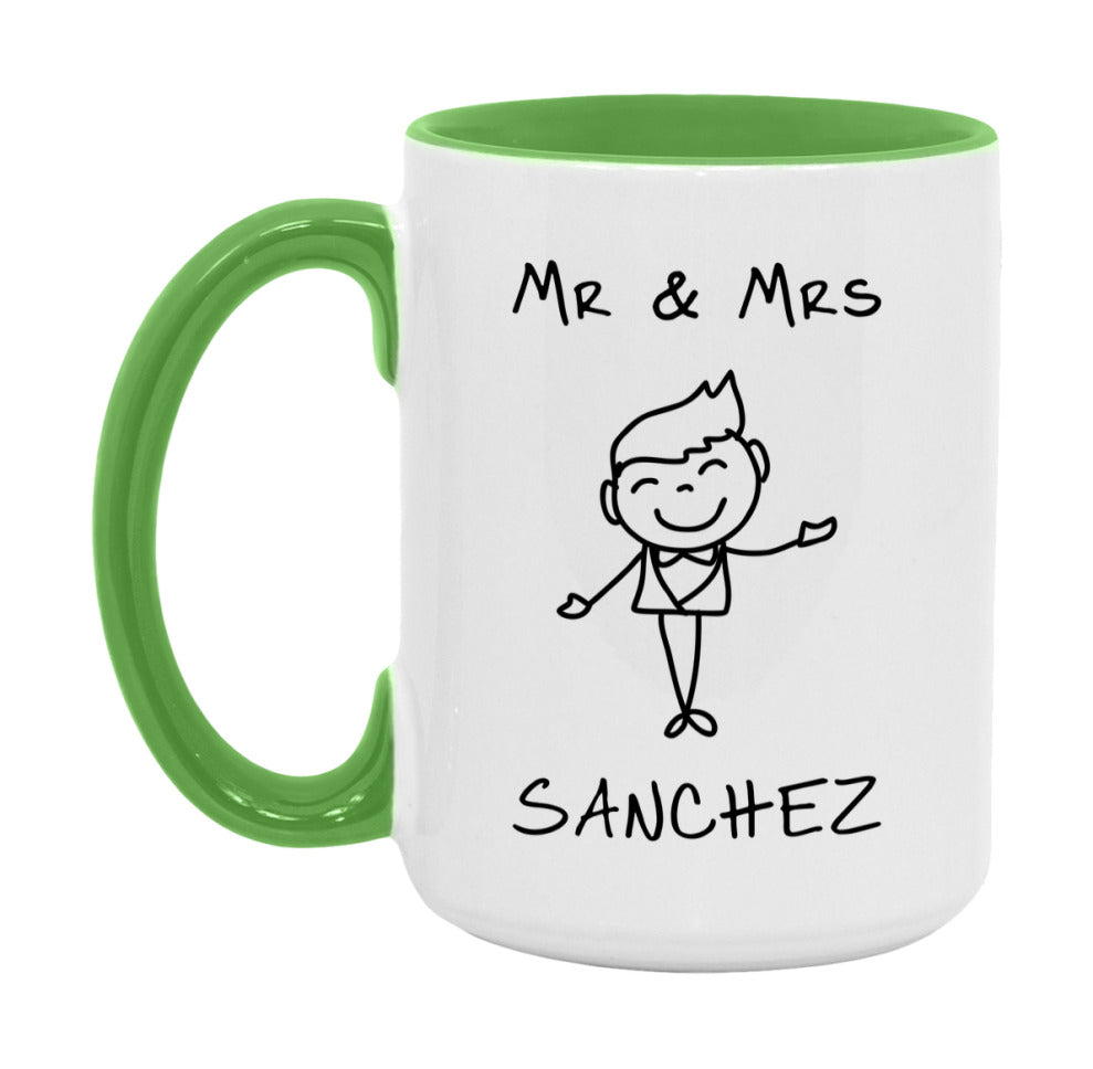 Mr & Mrs Sanchez Mug