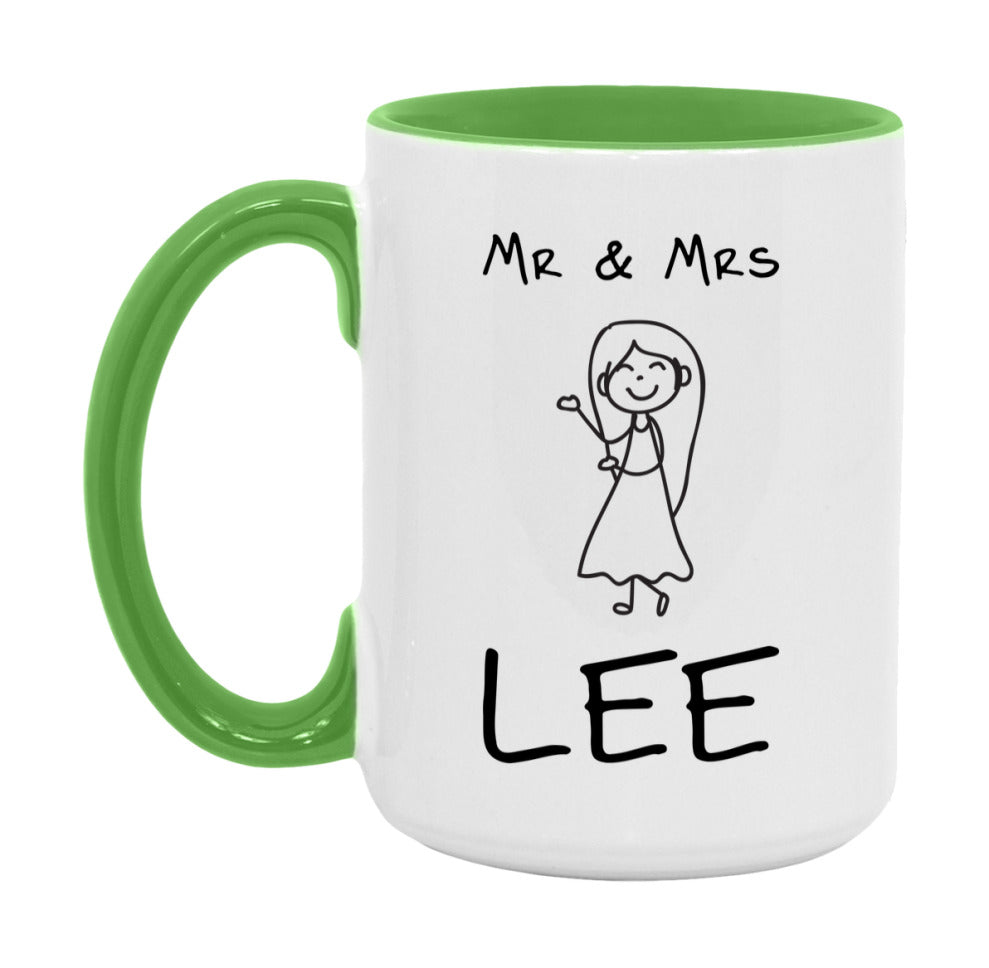 Mr & Mrs Lee Mug