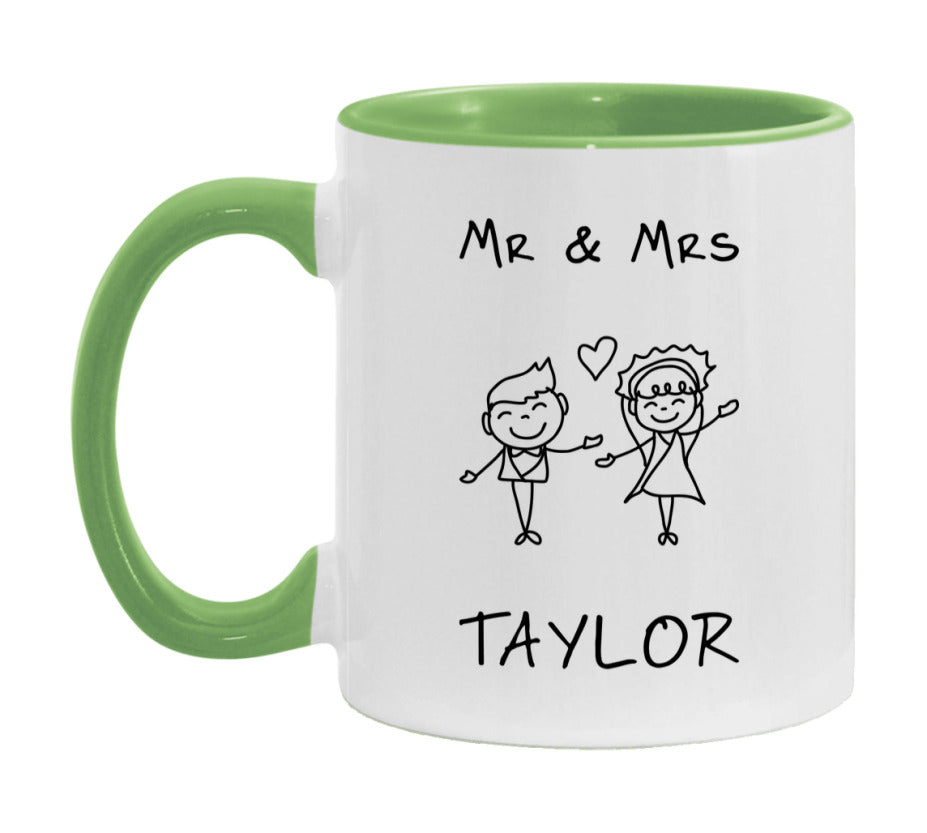 Mr & Mrs Taylor Mug