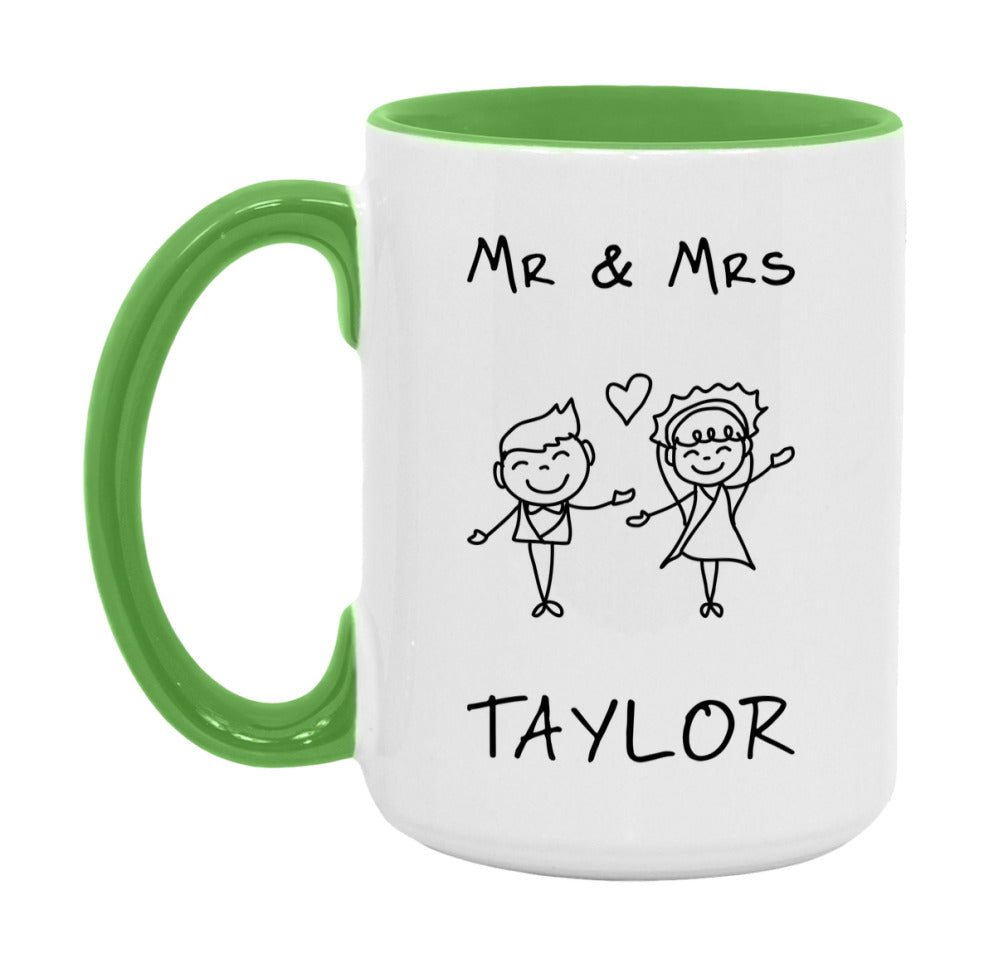 Mr & Mrs Taylor Mug