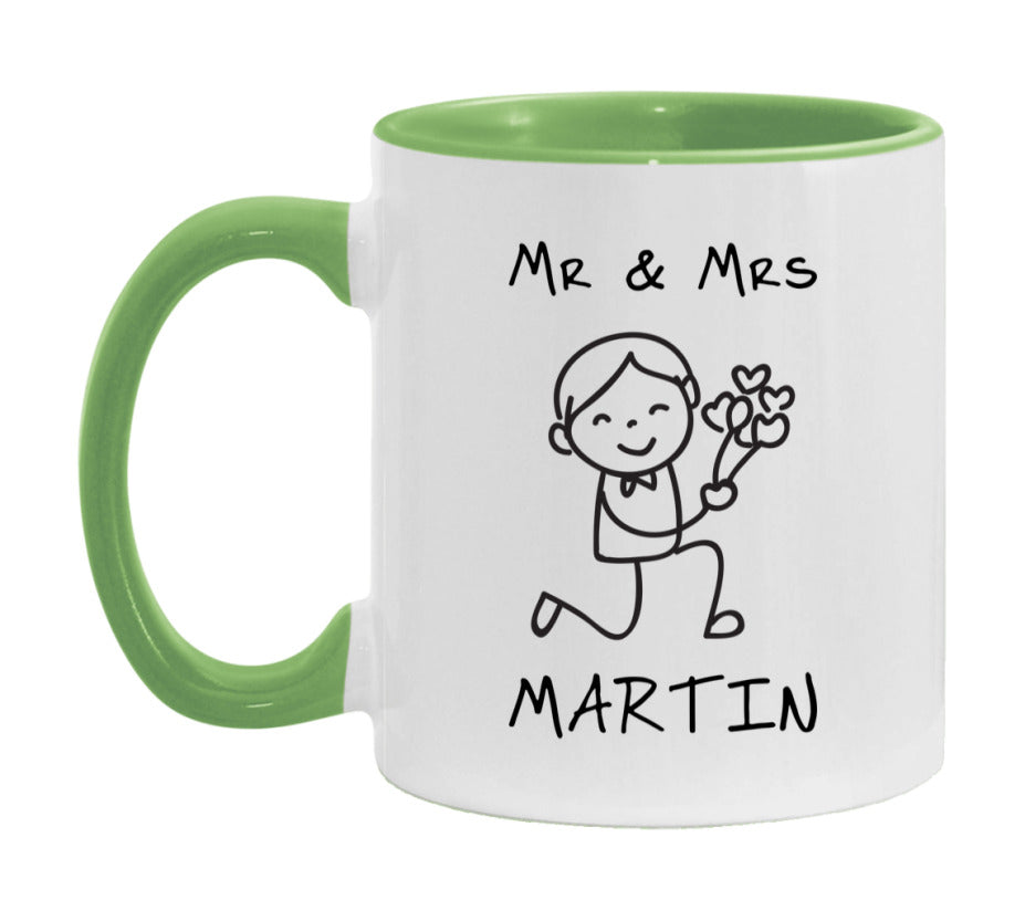 Mr & Mrs Martin Mug