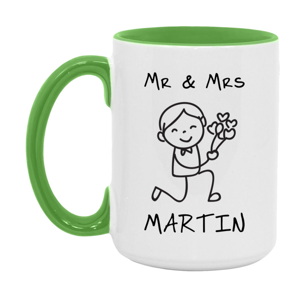 Mr & Mrs Martin Mug