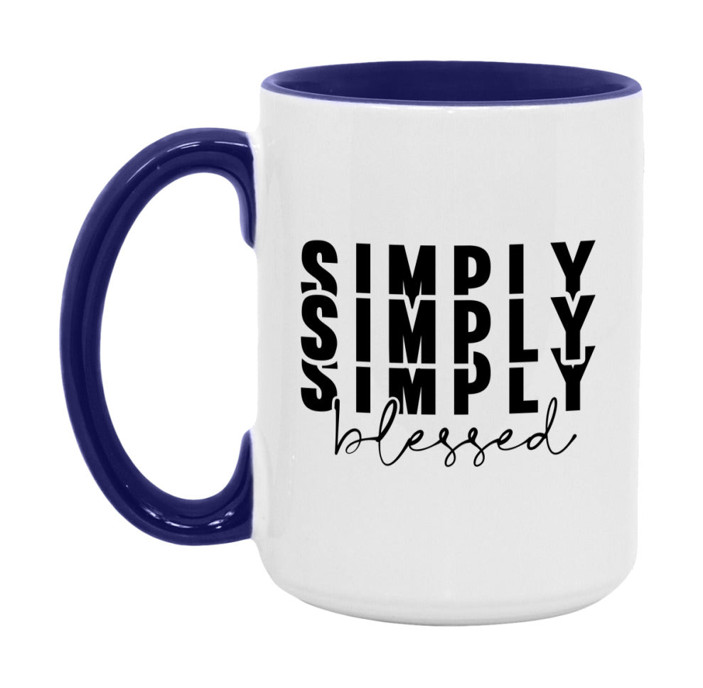 Simply Simply Simply Blessed Mug