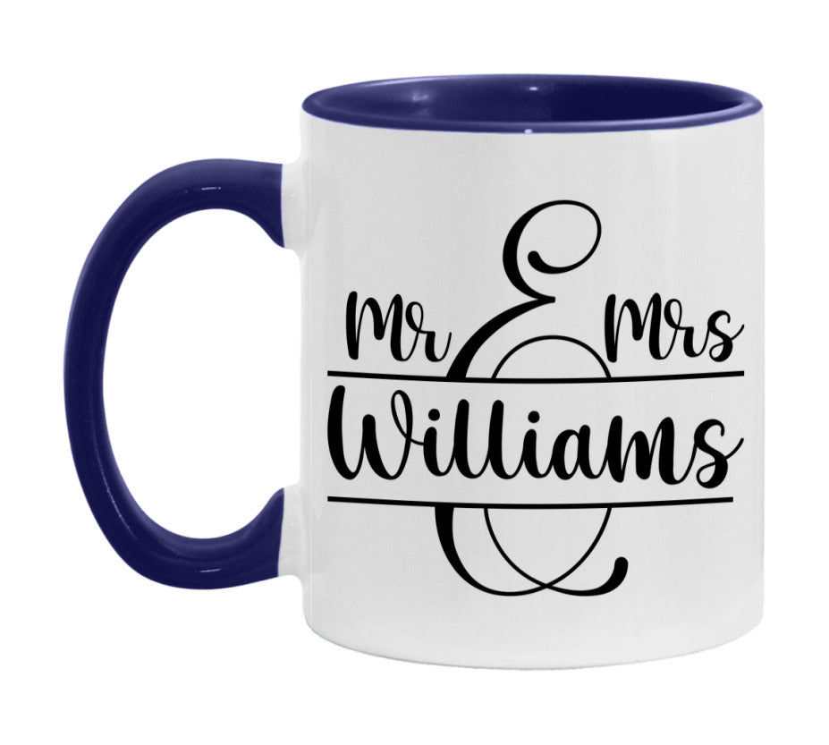 Mr & Mrs Wedding Mug