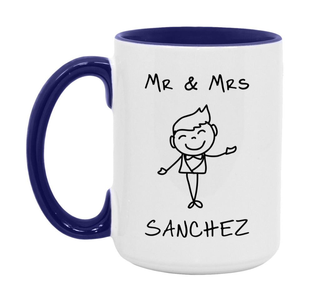 Mr & Mrs Sanchez Mug