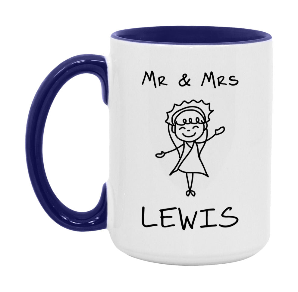 Mr & Mrs Lewis Mug