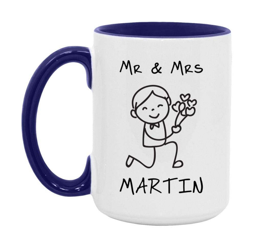 Mr & Mrs Martin Mug
