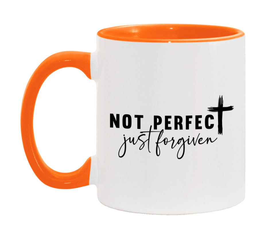 Not Perfect Just Forgiven Mug