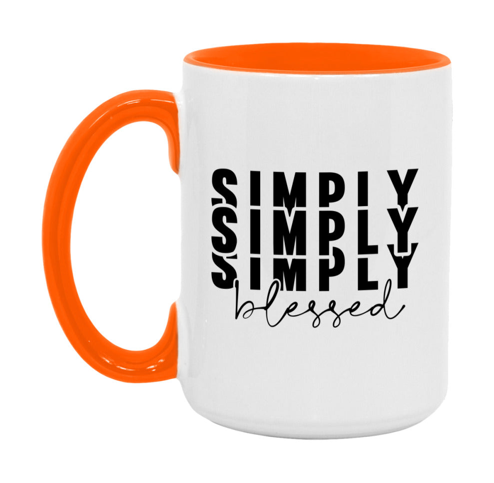 Simply Simply Simply Blessed Mug