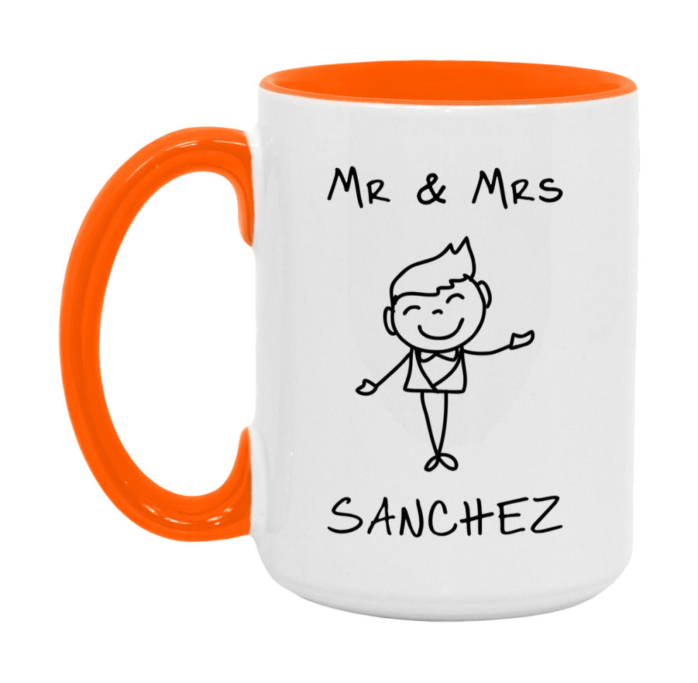 Mr & Mrs Sanchez Mug