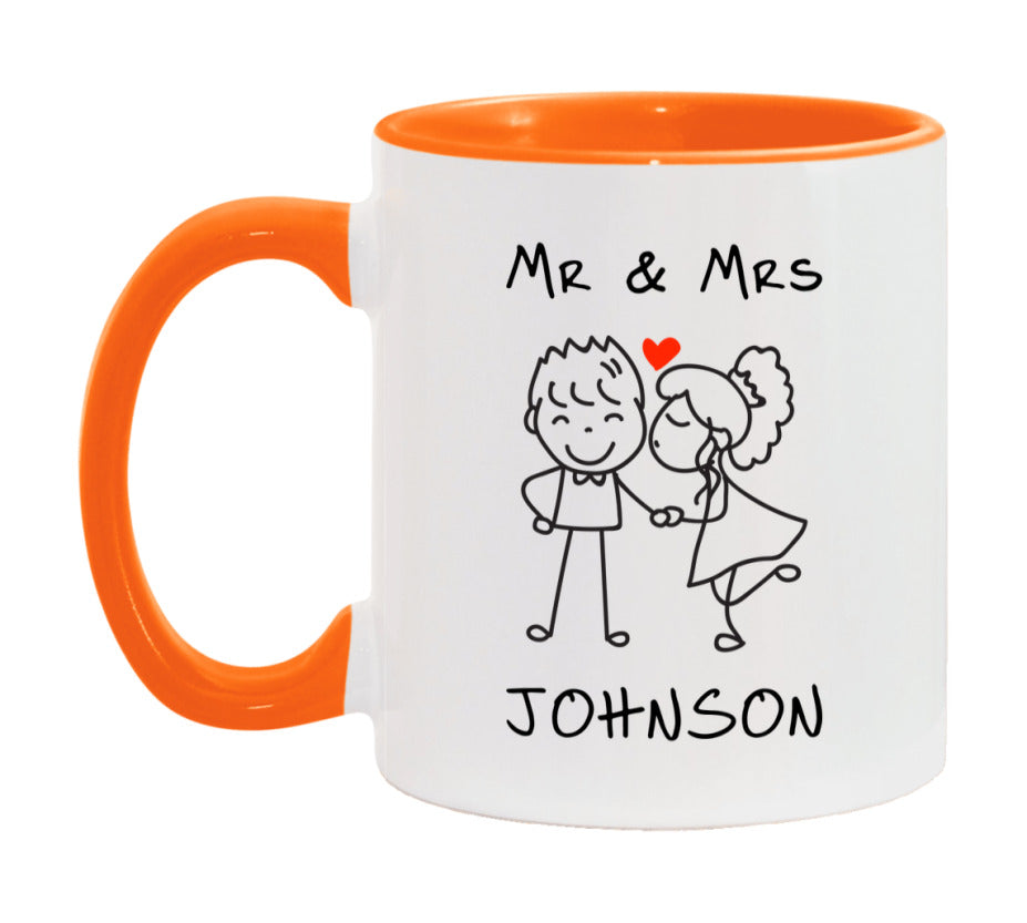 Mr & Mrs Johnson Mug